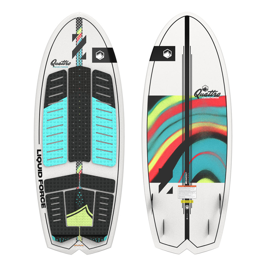 Liquid Force Quattro Wakesurf Board 2026