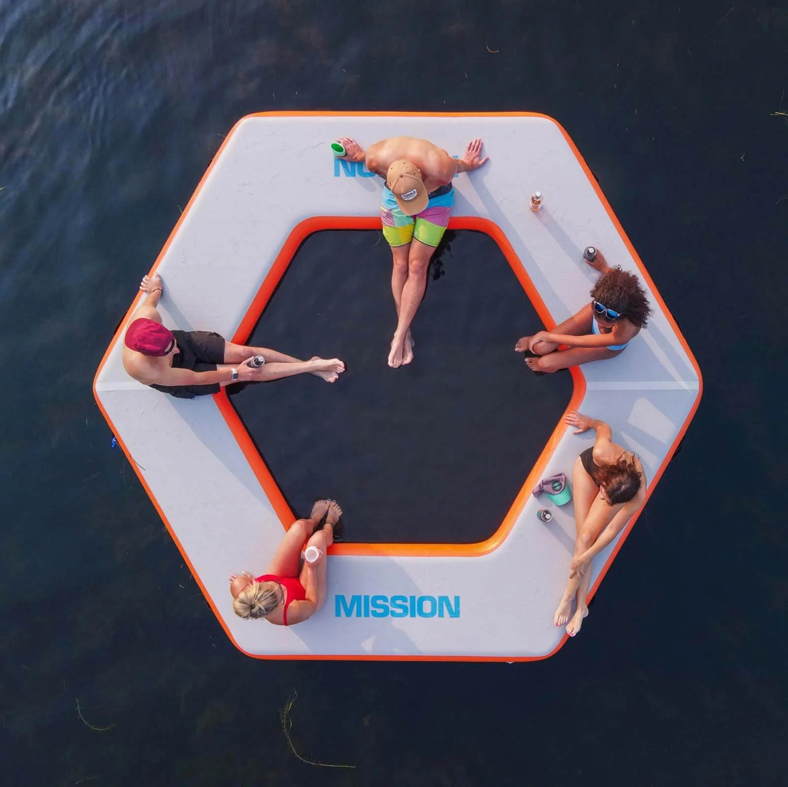 MISSION Reef Splash Hex 101 Mat (12.5' X 11')