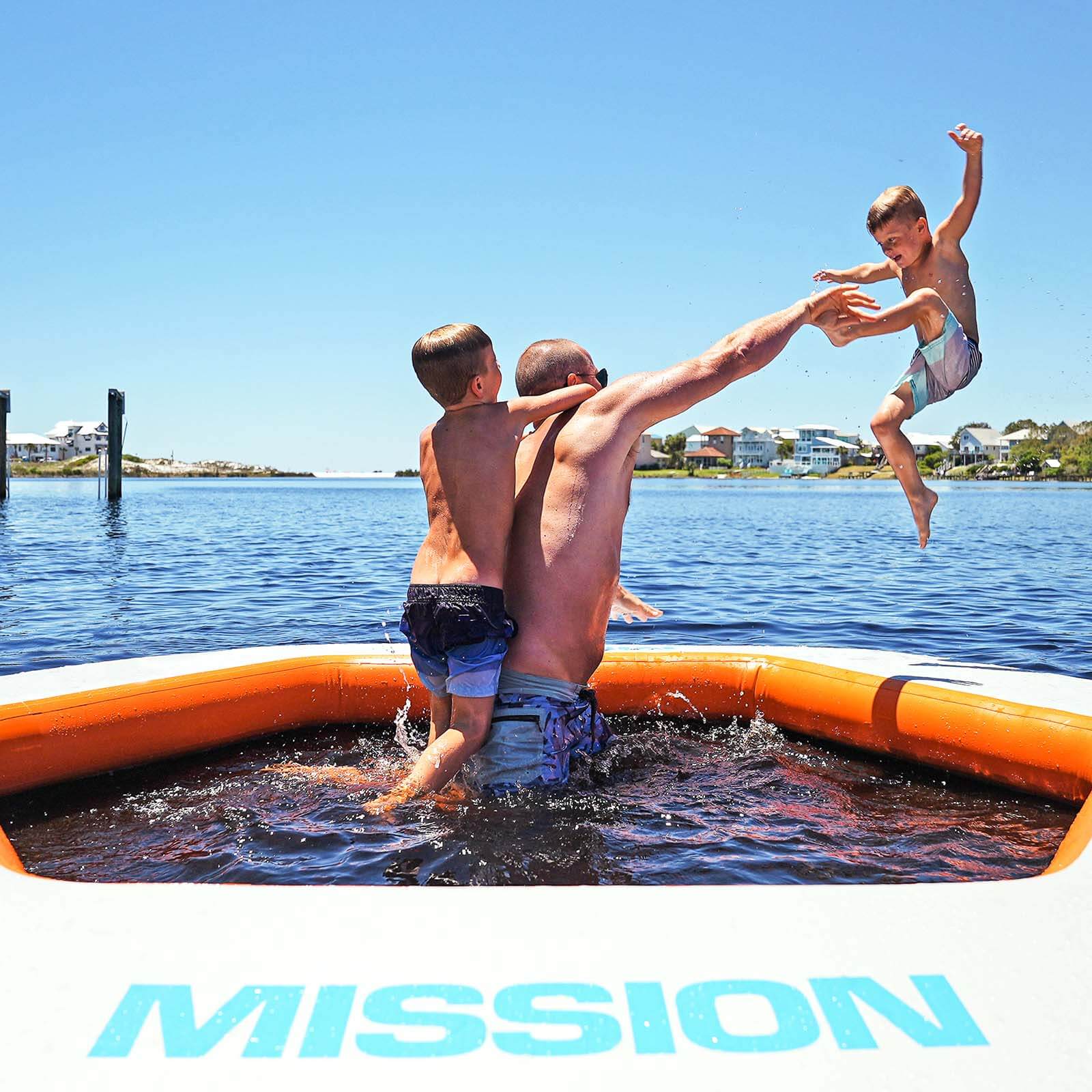 MISSION Reef Splash Hex 101 Mat (12.5' X 11')