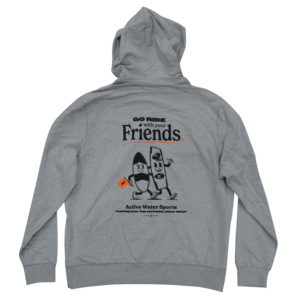Friends Hoodie - Grey (main)