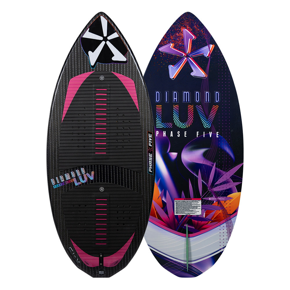 Phase 5 Diamond Luv Wakesurf Board 2026