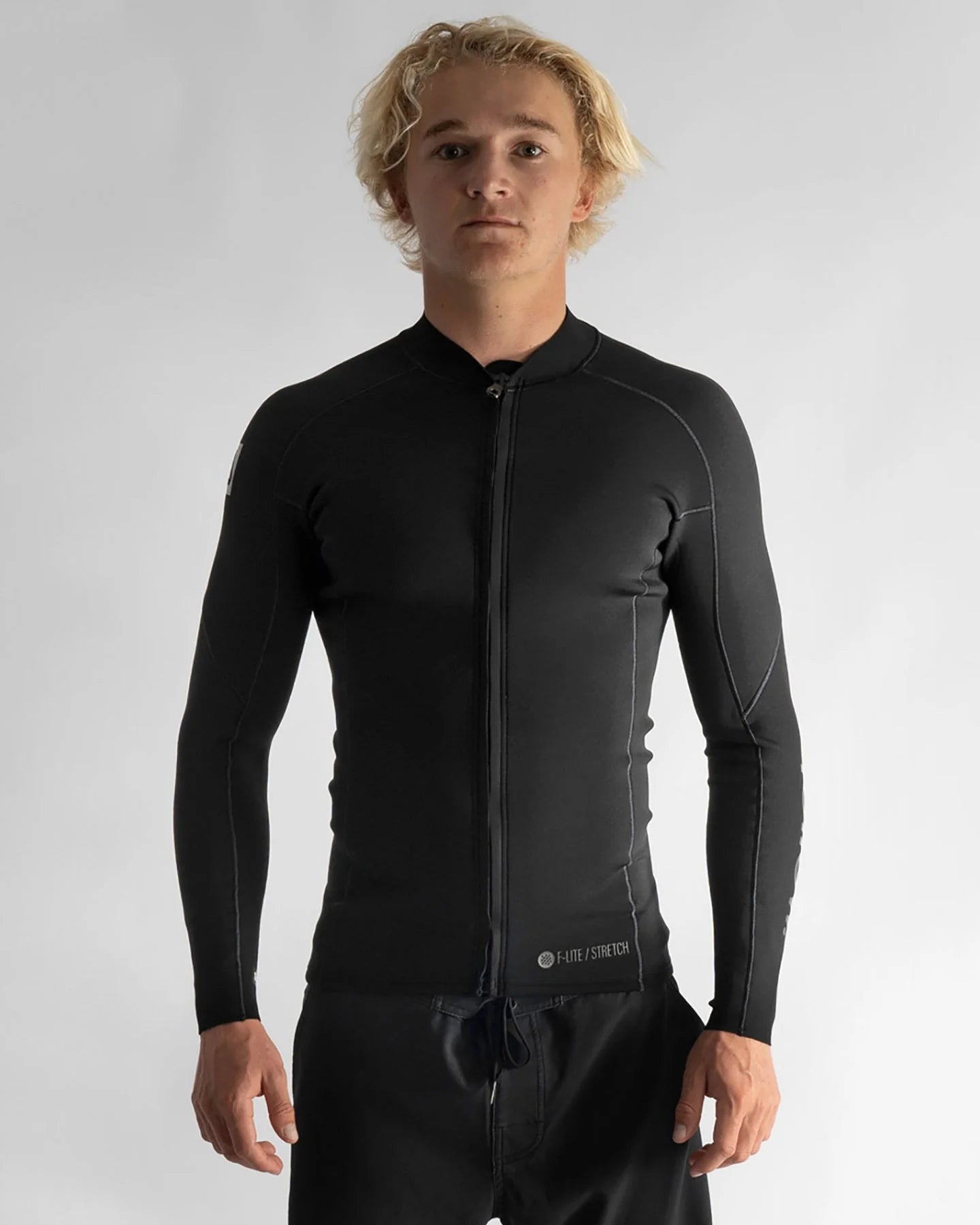 Follow Men's Pro FZ 1mm Wetty Top - Black