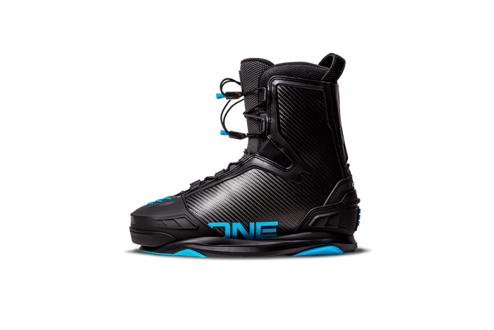 Ronix 2023 One Blackout Technology Wakeboard | One Carbitex Boots