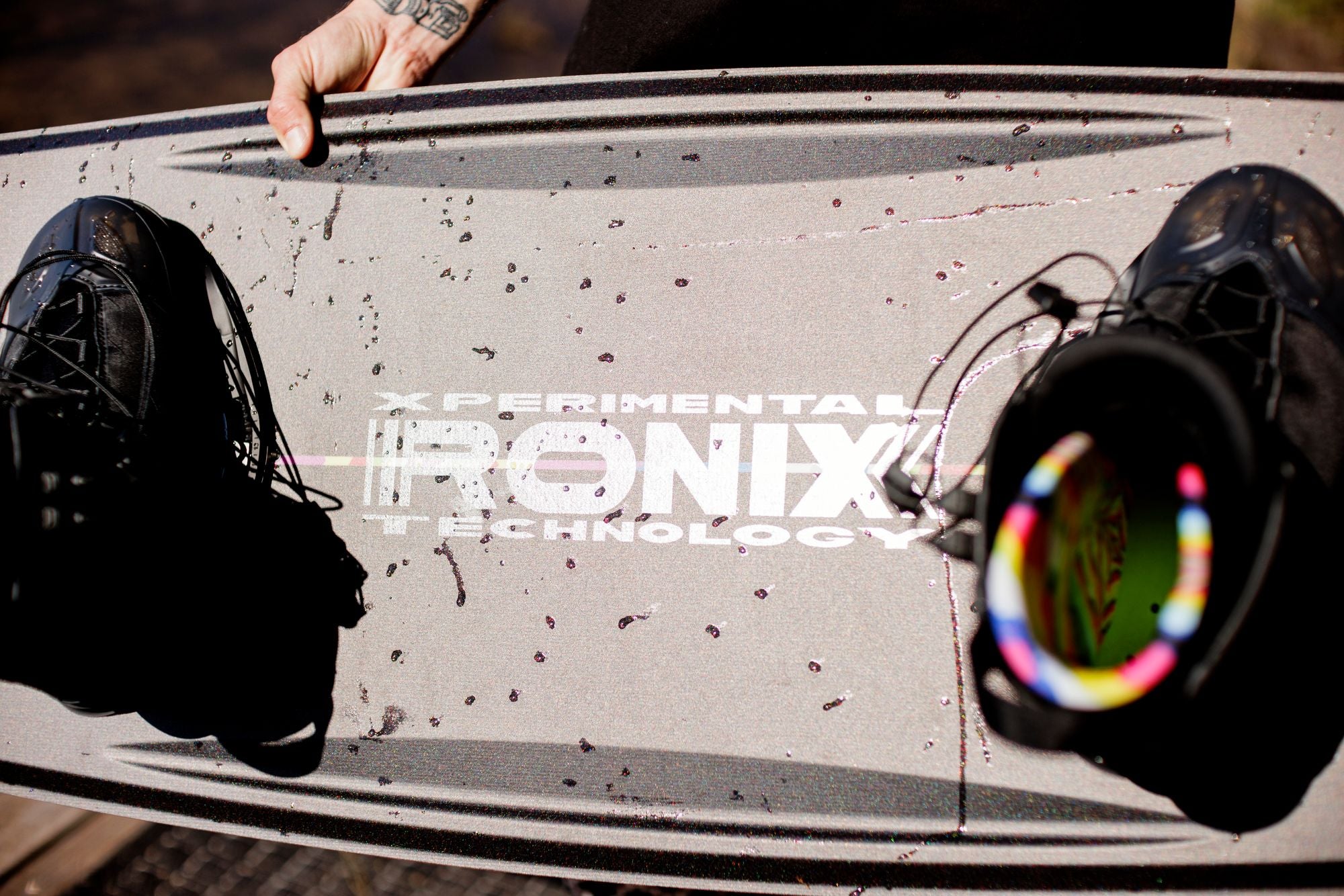 Ronix 2025 RXT Boots - Lifestyle shot on board