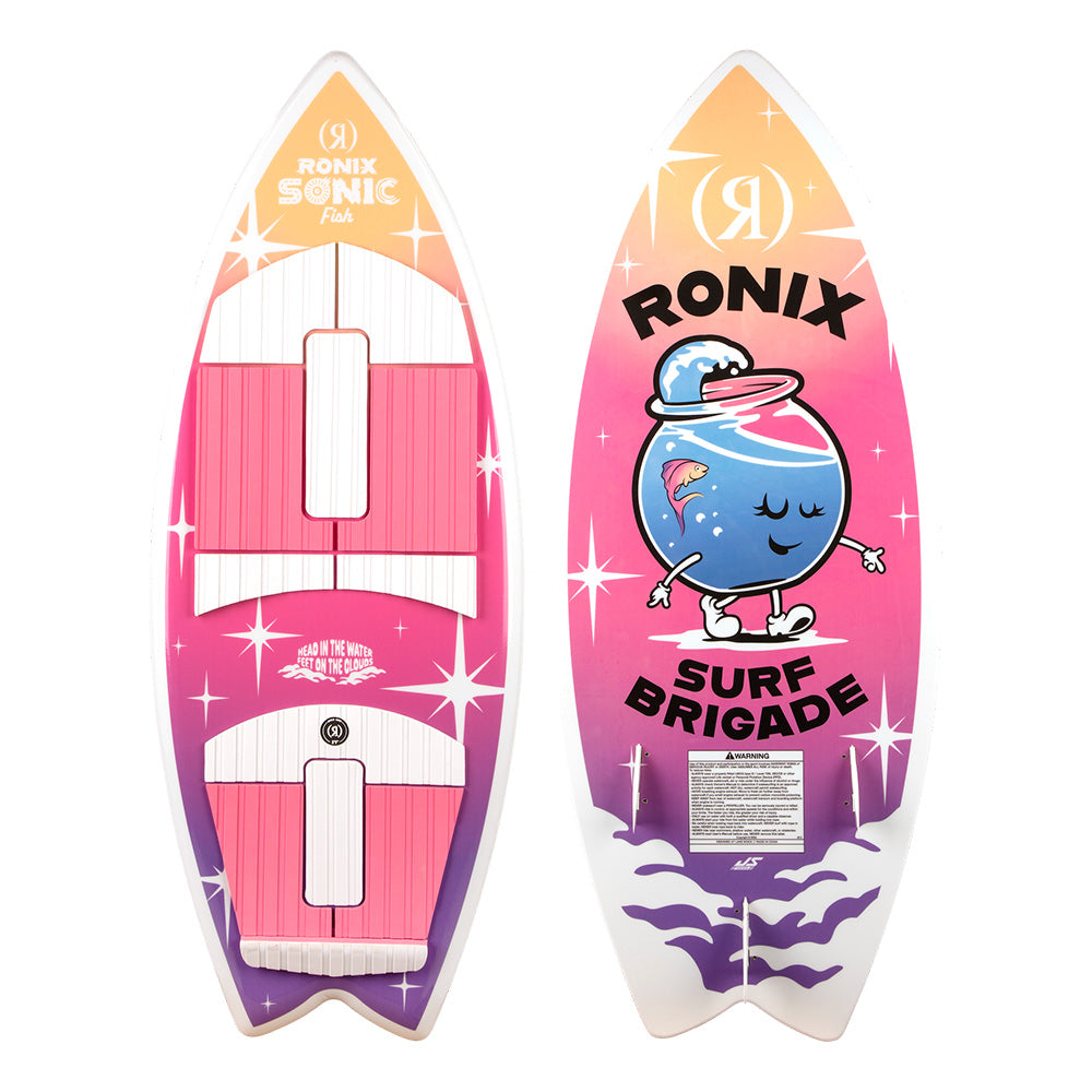 Ronix 2025 Sonic Girl's Fish Wakesurf Board - 3'9"