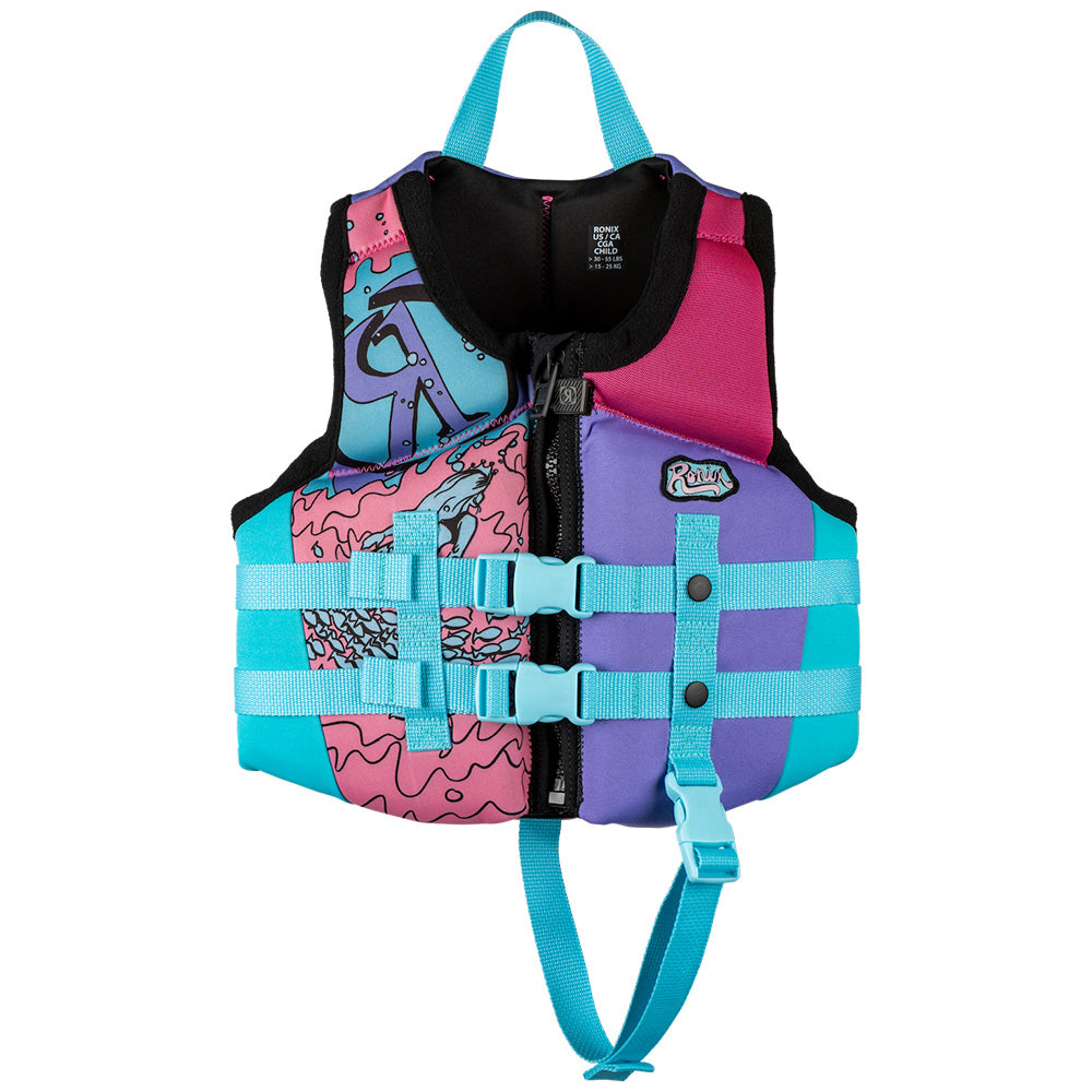 Ronix August Kid's CGA Life Vest 2026 - Child (30 - 50 LBS)
