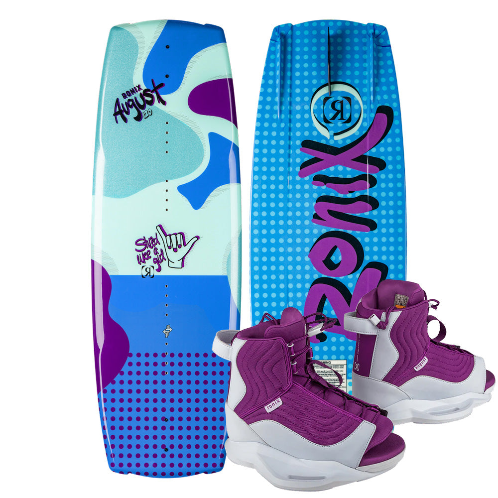 Ronix August Kid's Wakeboard | August Bindings 2026