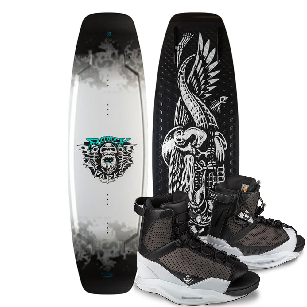 Ronix Parks Wakeboard | District Bindings 2026