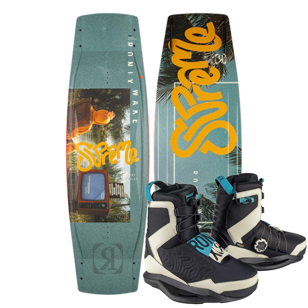 Ronix Supreme Wakeboard | Supreme Boa Boots 2026