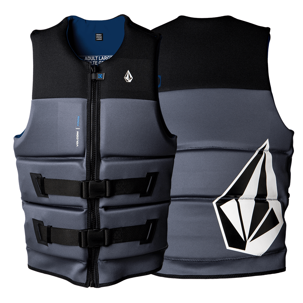 Ronix Ronix YES Men's CGA Vest, featuring the Manhattan Tailored Fit and constructed with eco-friendly materials, provides a longer torso for enhanced comfort and functionality.