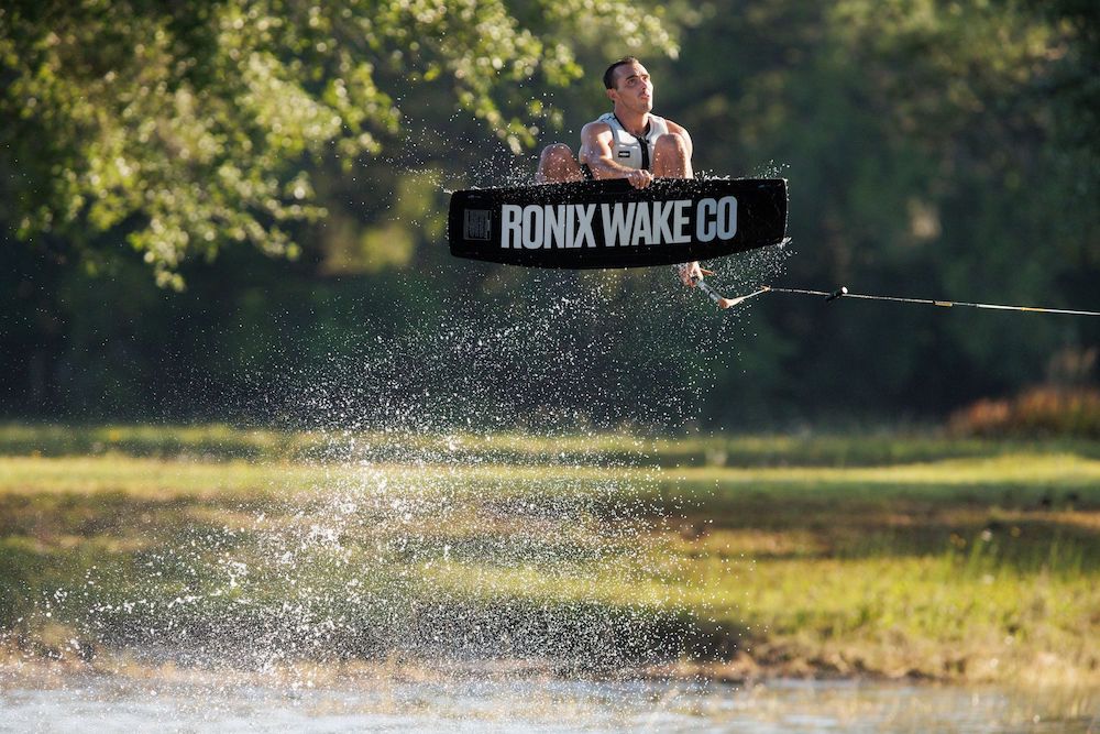 Ronix 2025 Supreme Wakeboard - Jake Pelot Action Shot