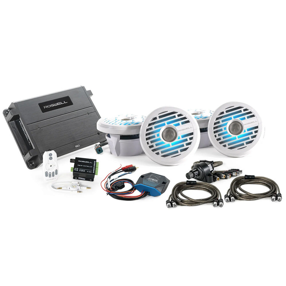 Roswell R1 6.5" Marine Audio Package - Black