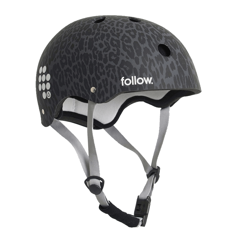 Follow Pro Graphic Helmet - Leopard