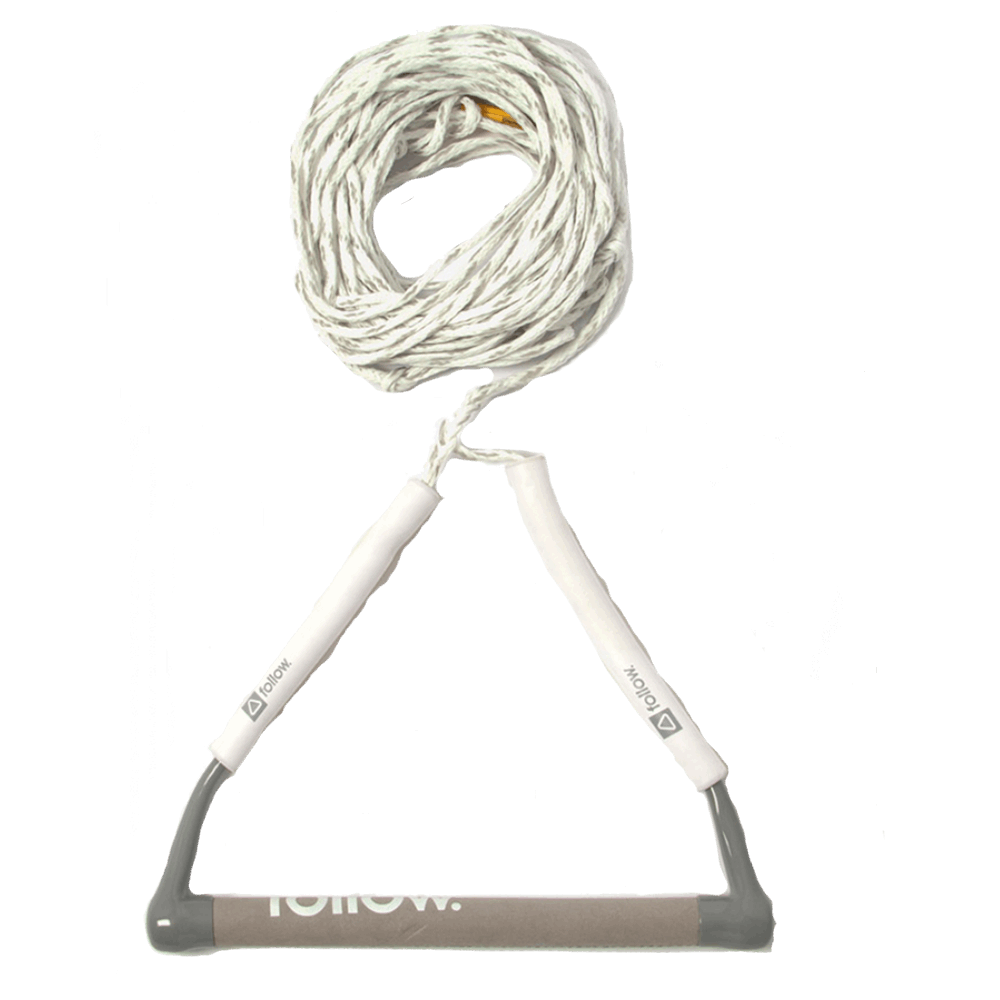 A white rope with a high-quality Follow Basic Package - White attached to it.