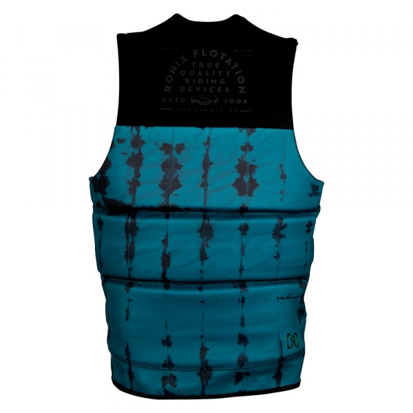 A 2021 Ronix Supreme Yes Men's CGA Vest with a buoyancy pattern.