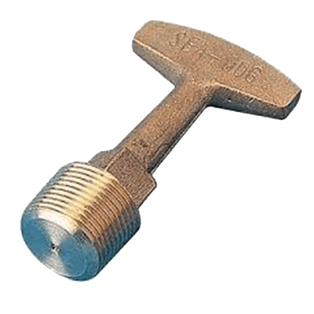 Bronze Replacement T Plug _ Drain Plug