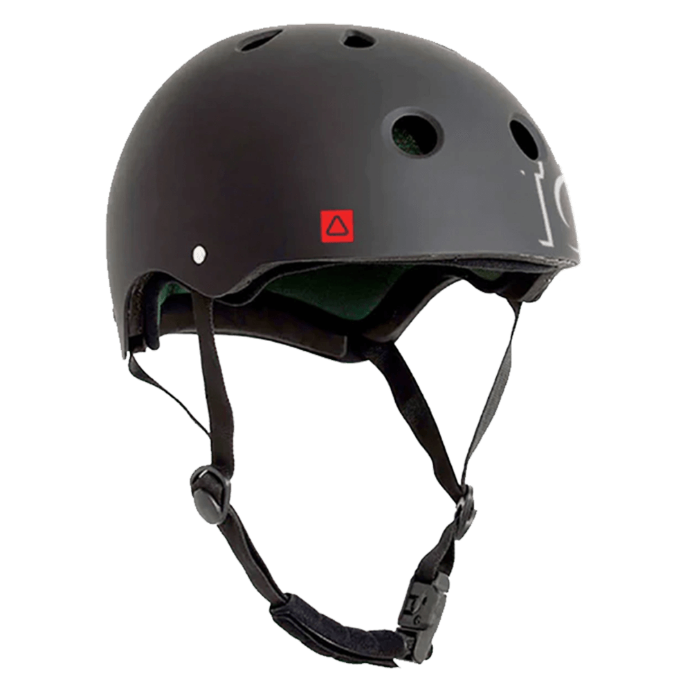 A black Follow Wake helmet with a TrueFit Liner.