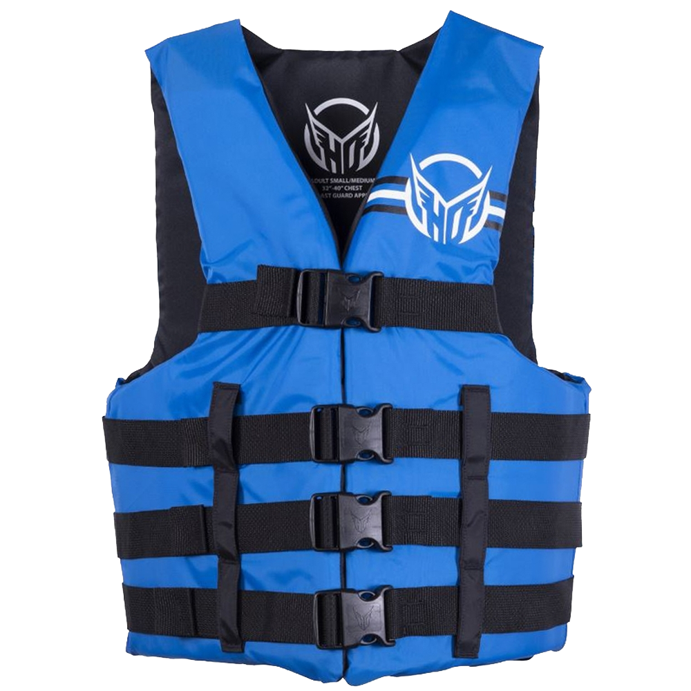 A HO Sports Men's Universal HRM CGA Vest with a black logo on it.