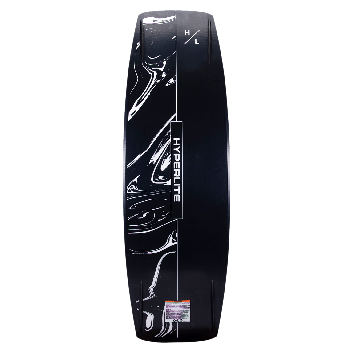 A Hyperlite 2023 Cryptic wakeboard by Josh Twelker on a white background.