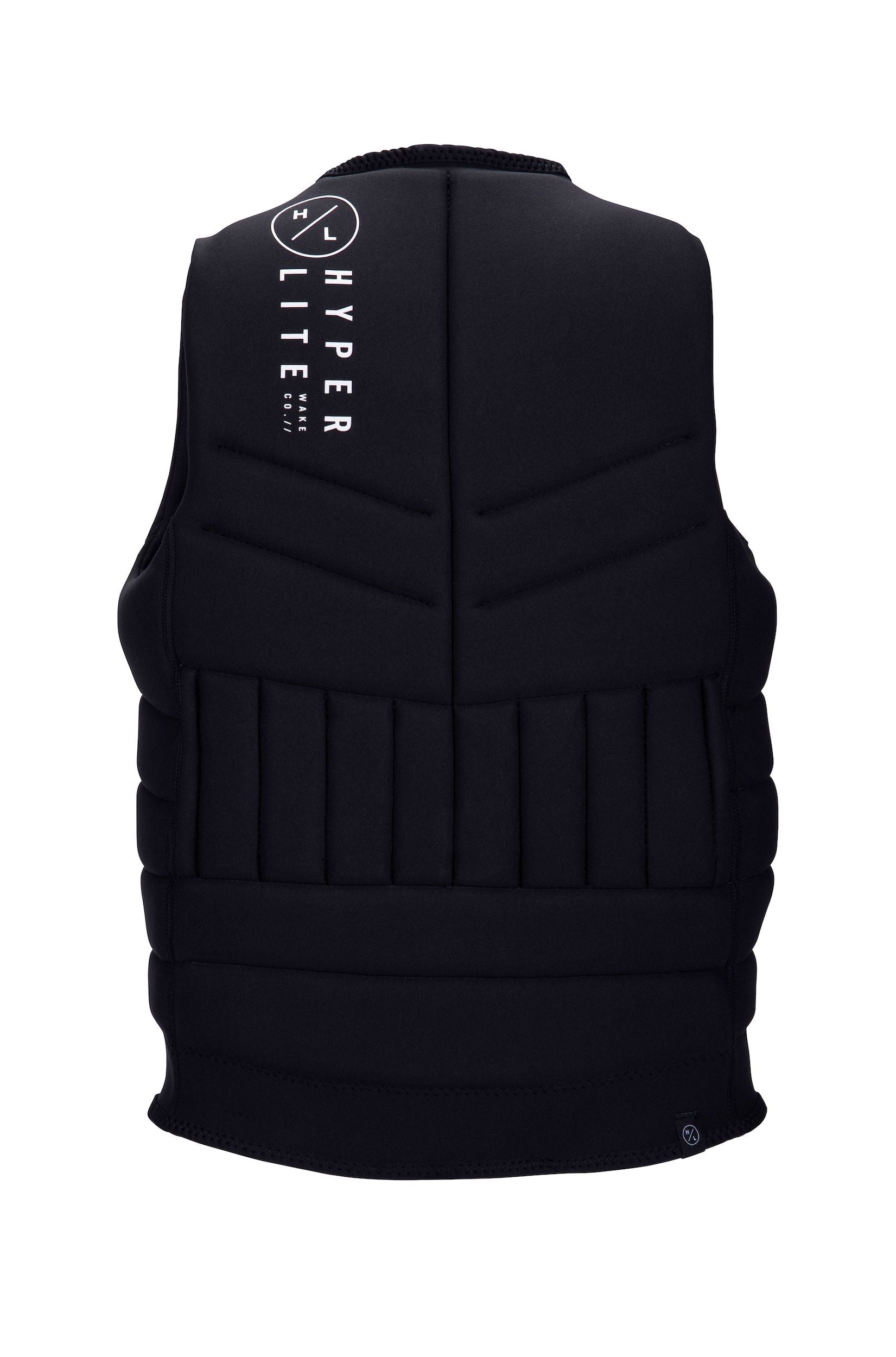 A Hyperlite 2024 NCGA Blueprint Vest with a white logo on it, also known as the Impact Jacket.
