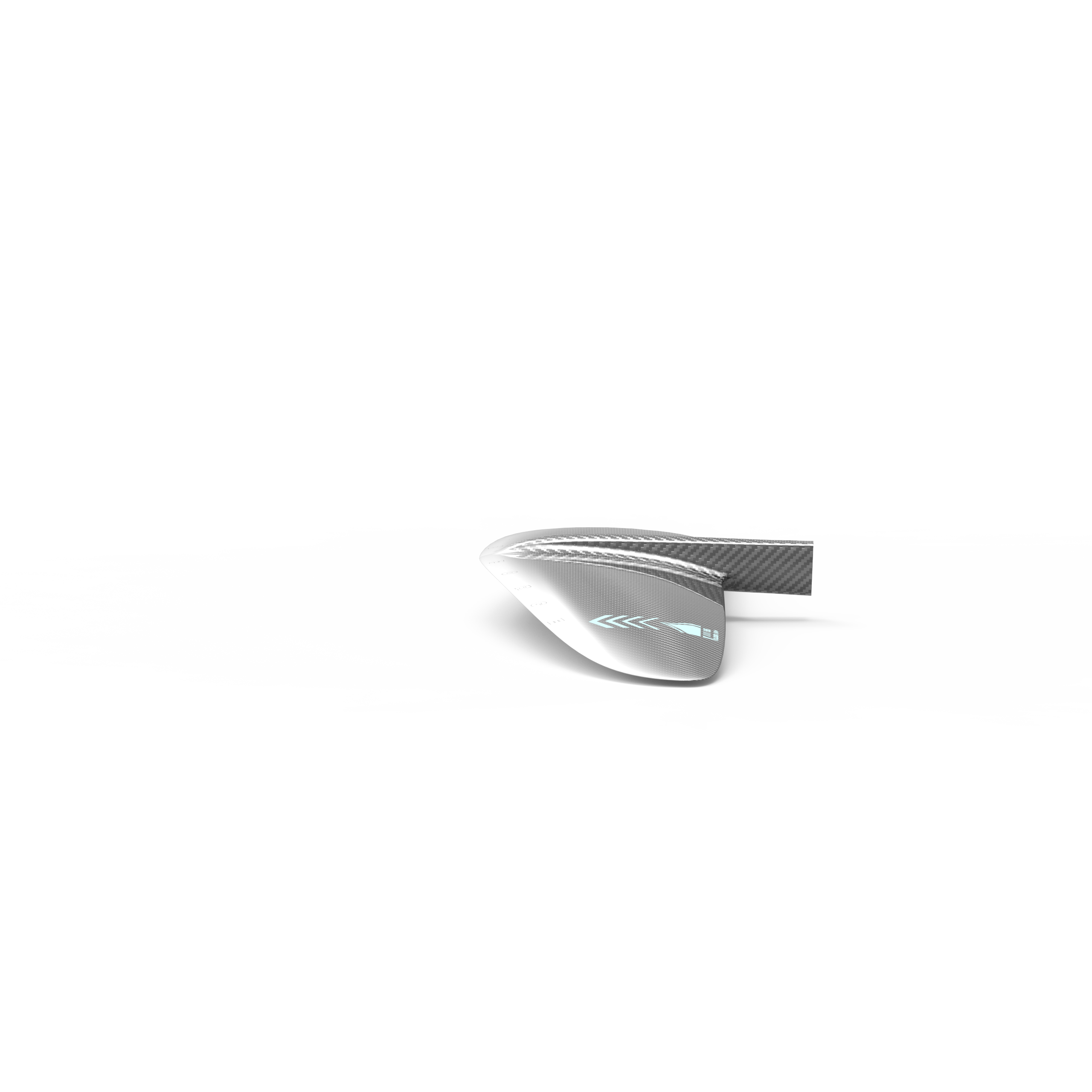 A Liquid Force 2024 Glider H.A. 95 Front Wing golf club on a white surface.