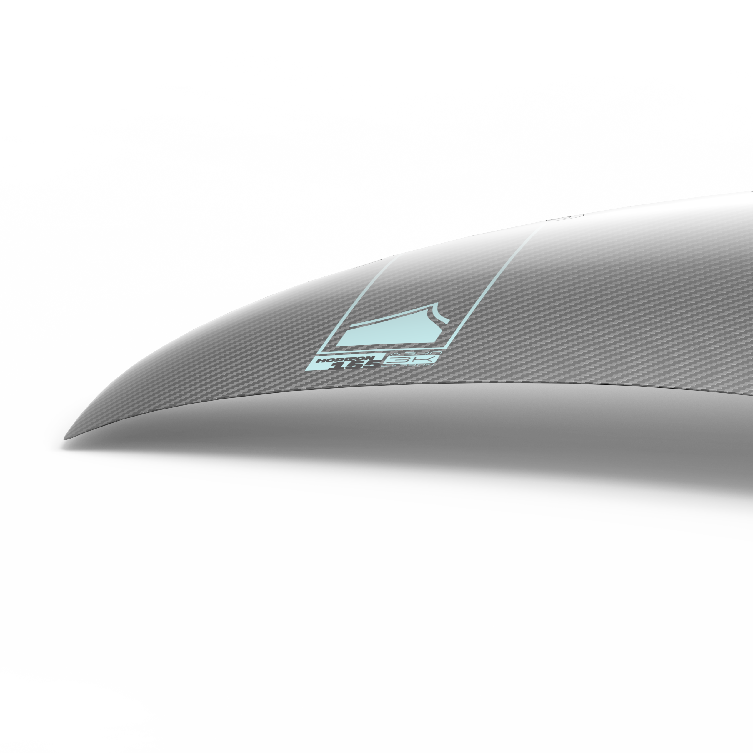 An image of a Liquid Force 2024 Horizon Surf 155 Front Wing providing low-speed lift on a white background.