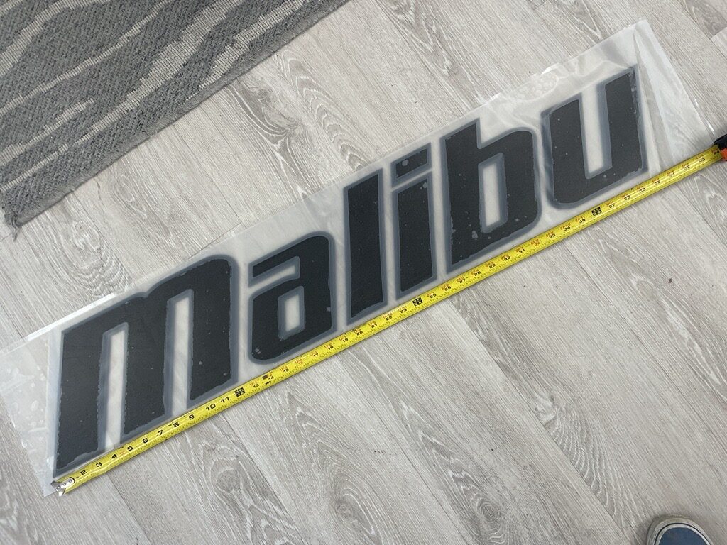 LG Malibu Decal - 40"