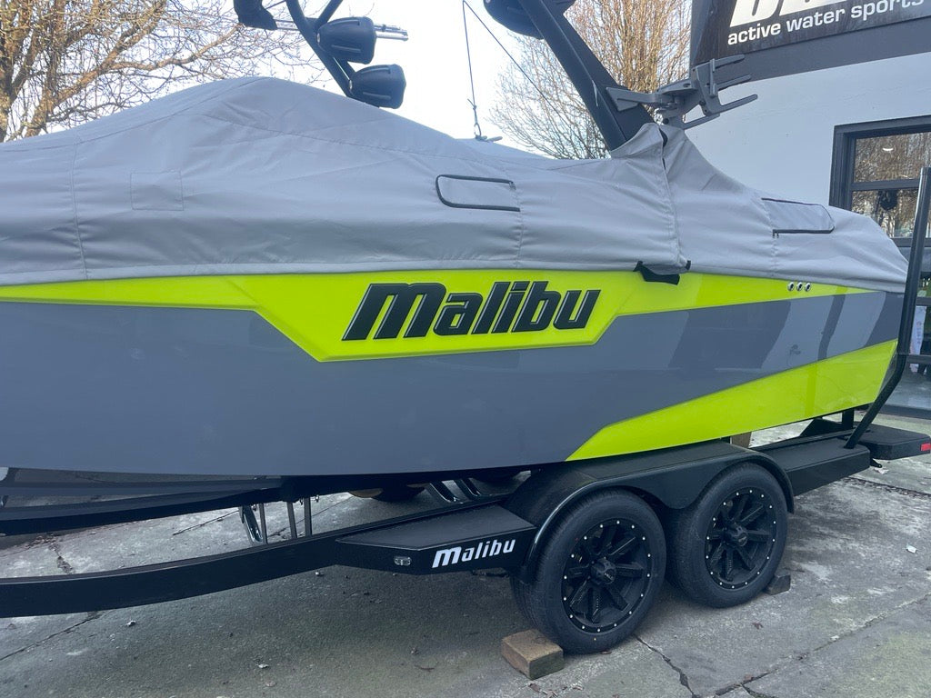 LG Malibu Decal - Black (On boat)