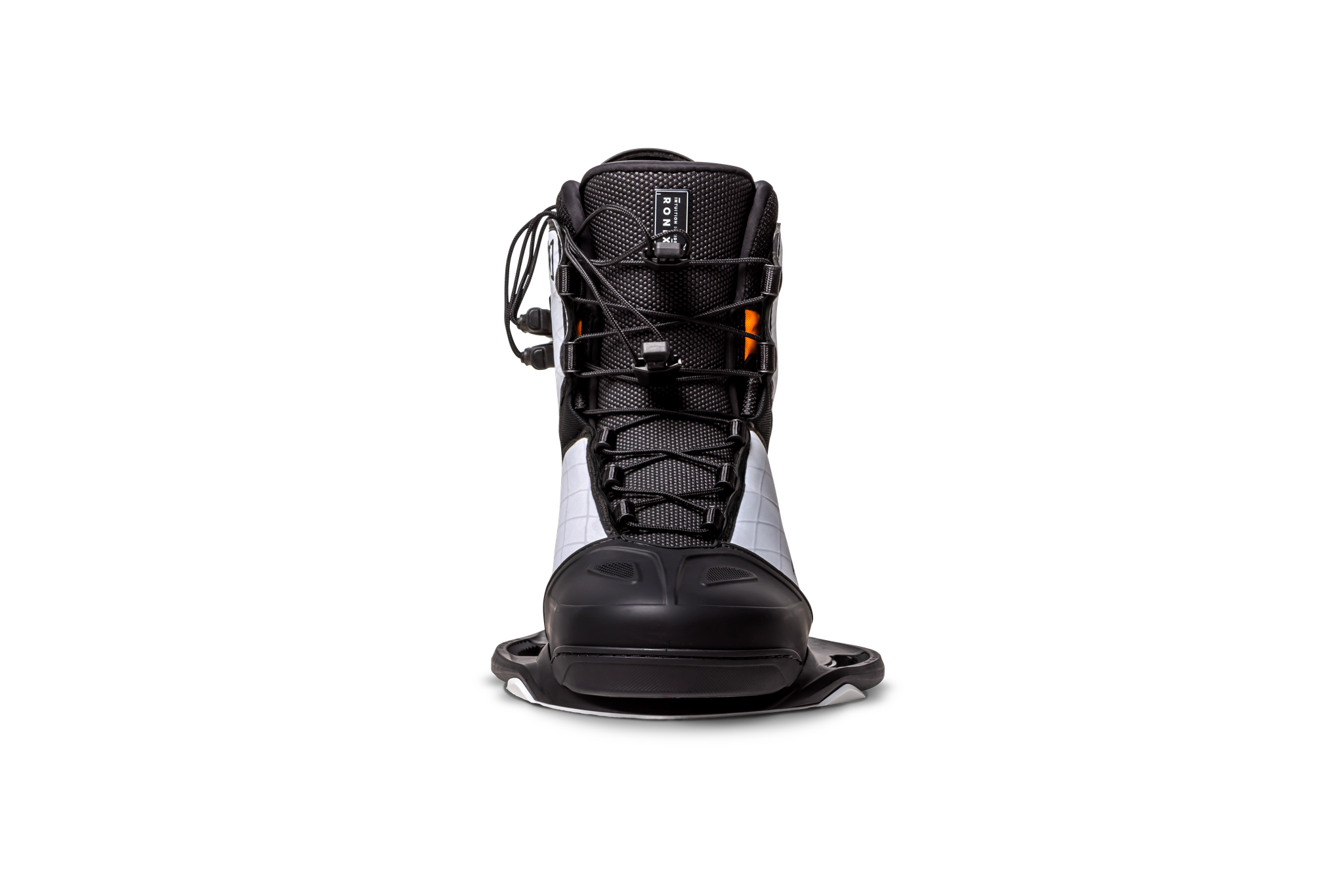 A lightweight pair of Ronix 2023 RXT Boots on a black background.