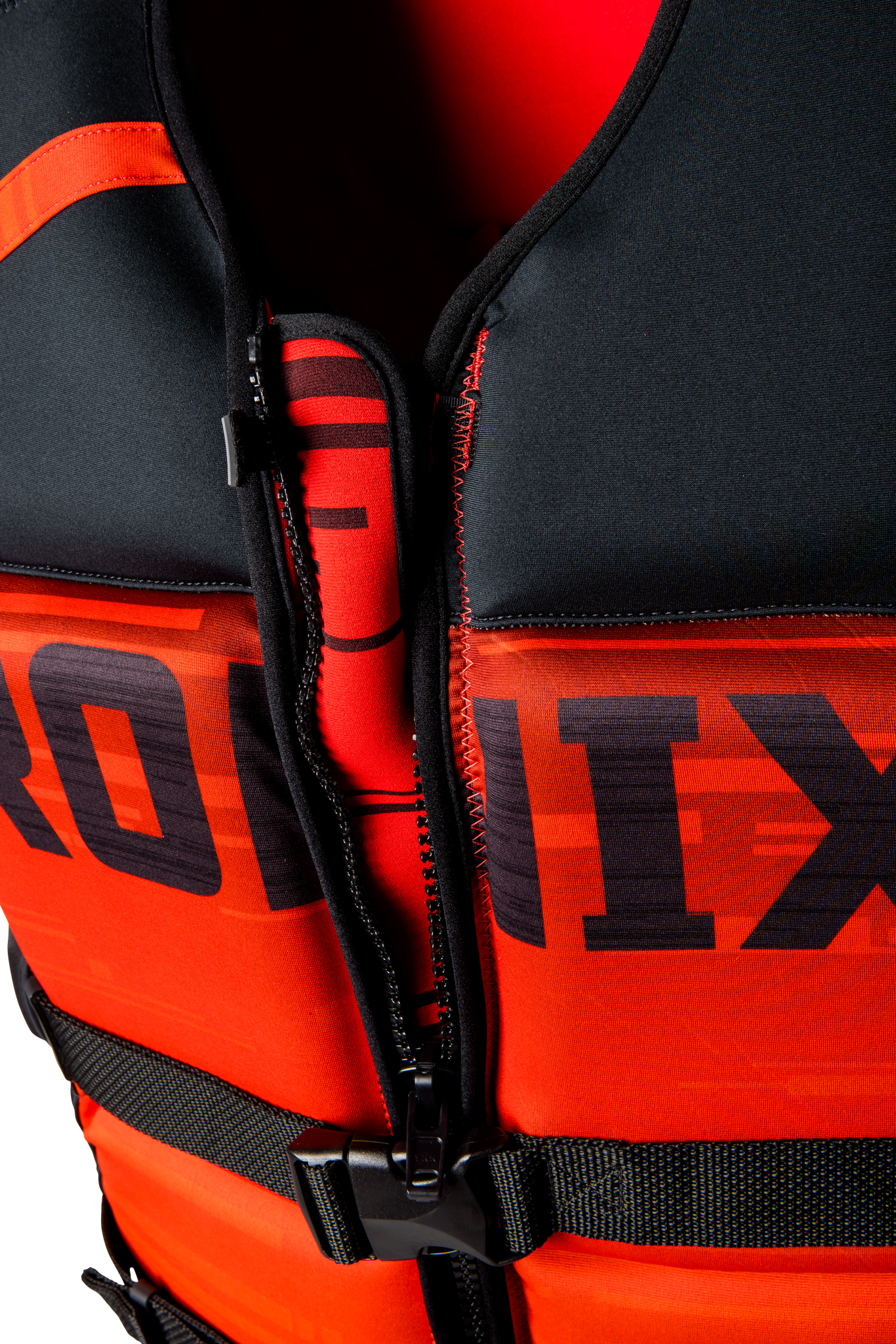 A Ronix Megacorp Capella 3.0 Men's CGA Vest with the brand name Ronix on it.