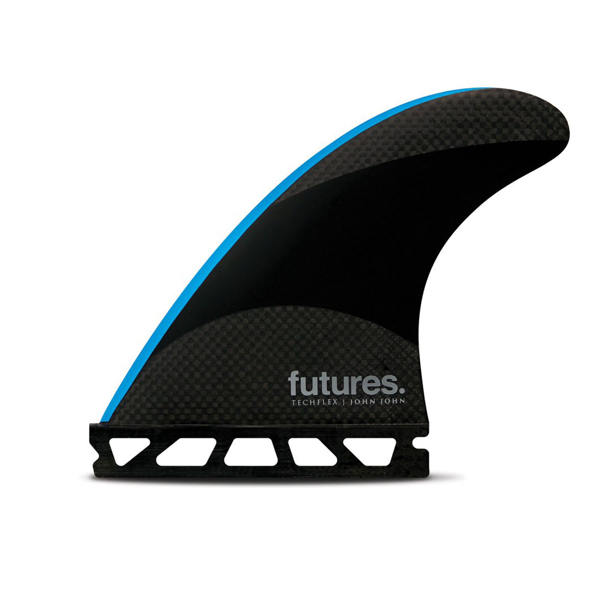 Futures Fins John John S Techflex Thrusters - Black / Blue