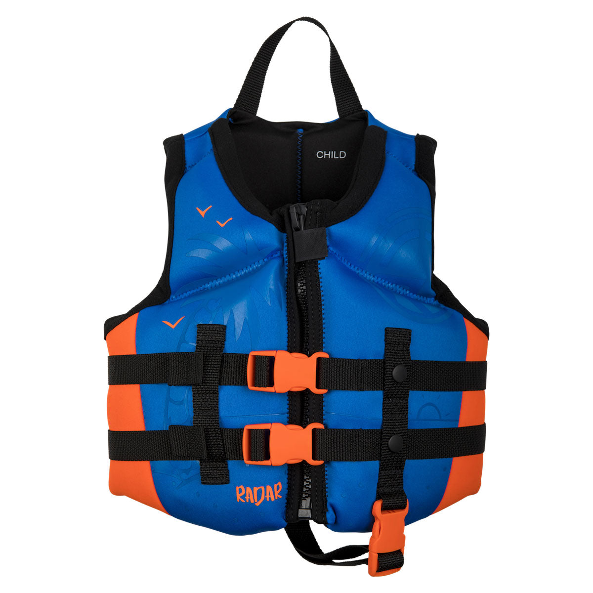 Radar Boy's Child Vest (30-50 lbs) - Blue/Orange