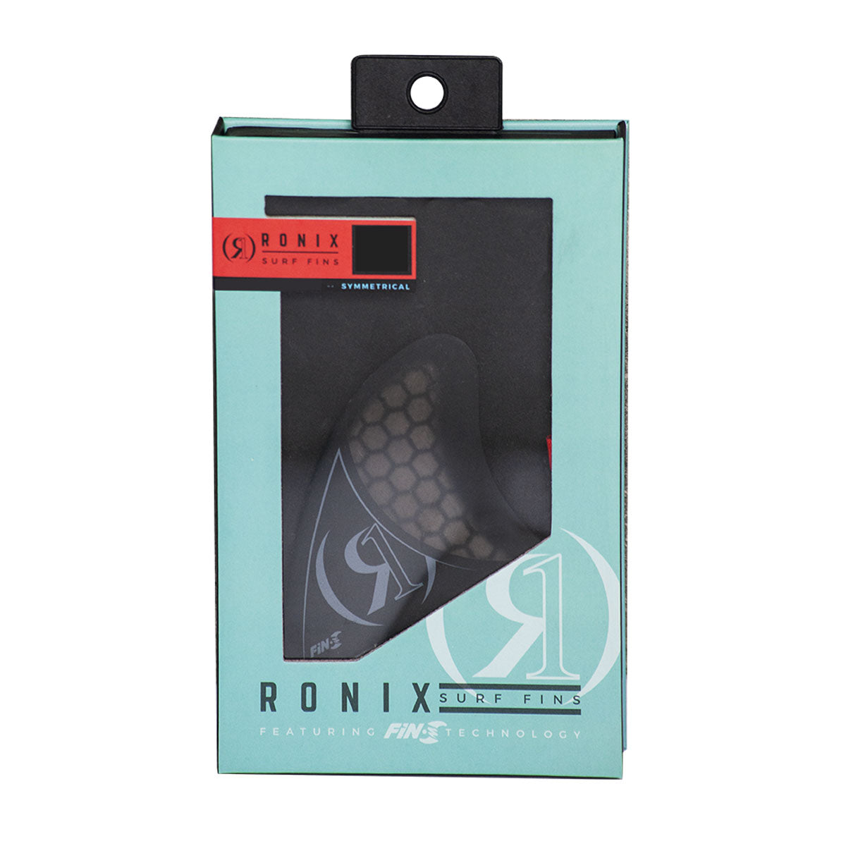 Ronix 3.5" Fin-S 2.0 Tool-Less Fiberglass Center Surf Fin - Black