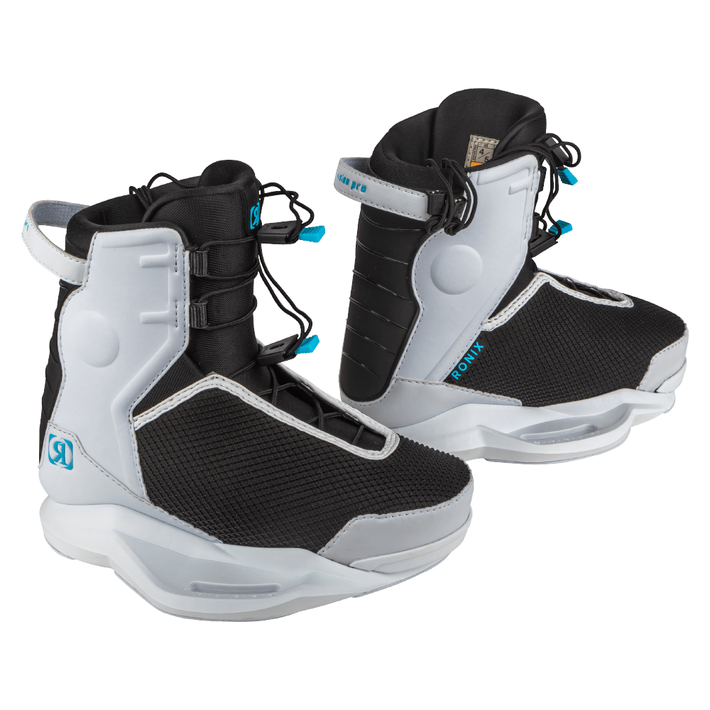 A pair of Ronix 2024 Kid's Vision Pro Bindings featuring MainFrame technology for enhanced performance.