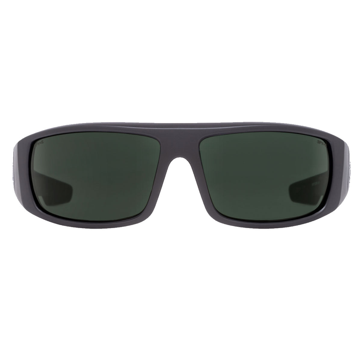 Spy Logan - Matte Black ANSI RX / HD Plus Gray Green