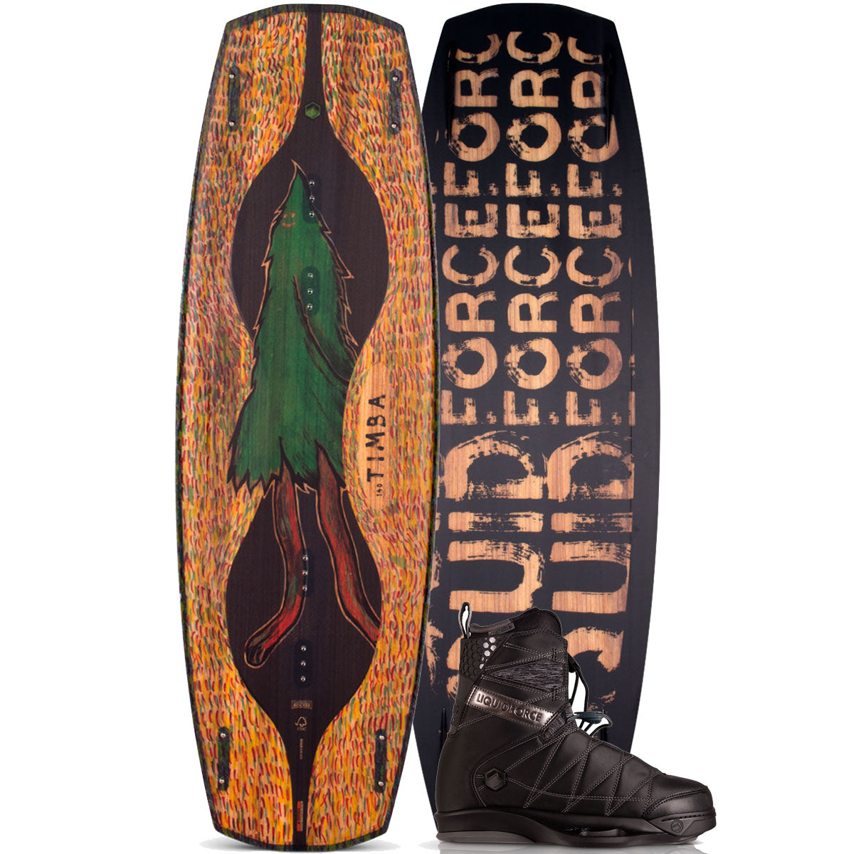 Liquid Force 2020 Timba Wakeboard | Classic Boots