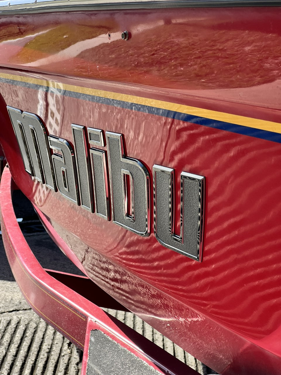 Malibu Hull Emblem (5992907) - Customer Install.3