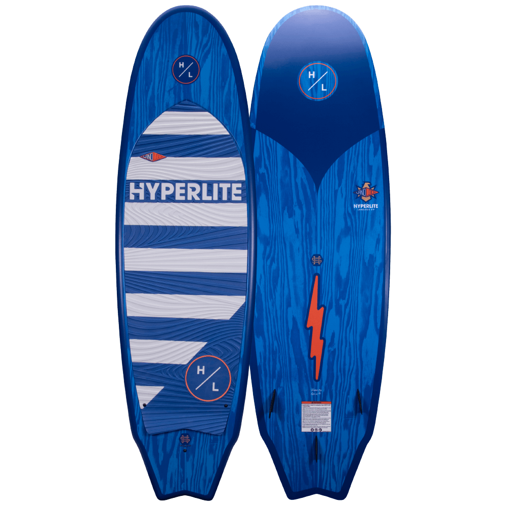 The Hyperlite 2024 Landlock Wakesurf Board - 5'9" is perfect for surf adventure enthusiasts looking to experience the thrill of wakesurfing.