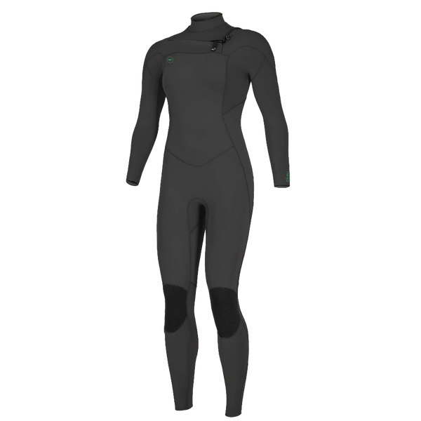 O'Neill Women's Ninja 4/3 MM Chest Zip Full Wetsuit
