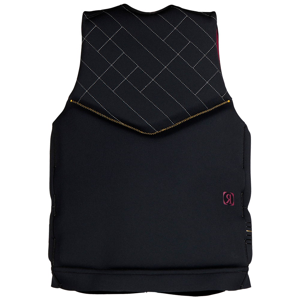 A Ronix Women's Supernova Capella 3.0 CGA Vest with a red and black pattern.